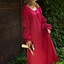 Vestido renacentista Lucretia, rojo - Celtic Webmerchant
