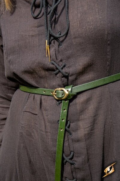 Renaissancegürtel Ambrose, grün - Celtic Webmerchant