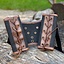 Porta espadas RFB doble LARP, marrón-negro - Celtic Webmerchant