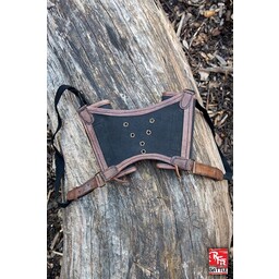 Porta espadas RFB doble LARP, marrón-negro - Celtic Webmerchant