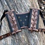 RFB Doppio porta spada LARP, marrone-nero - Celtic Webmerchant