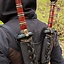 RFB Doppio porta spada LARP, nero - Celtic Webmerchant