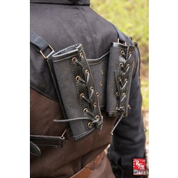 Porte épée RFB Double LARP, noir - Celtic Webmerchant