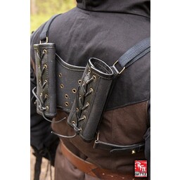 Porta espadas RFB Doble LARP, negro - Celtic Webmerchant