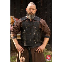 RFB Fighter leather armour, black - Celtic Webmerchant