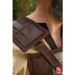 RFB Fighter Leather Armor, brun - Celtic Webmerchant