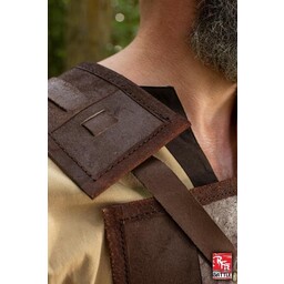 RFB Fighter Leather Armour, brown - Celtic Webmerchant