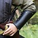 Epic Armoury Vambraces en cuir RFB, noir, paire - Celtic Webmerchant