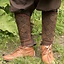 RFB leather Viking greaves, brown, pair - Celtic Webmerchant