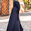 Embroidered cloak Damia with fibula, blue - Celtic Webmerchant