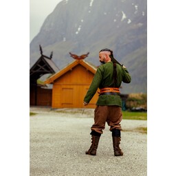 Linne vikingbyxor odin, brun - Celtic Webmerchant