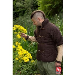 RFB manches courtes gambison de ceinture, brun - Celtic Webmerchant