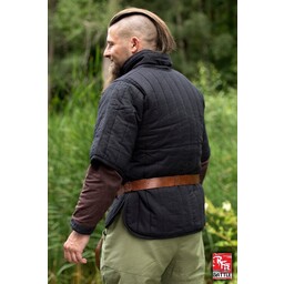 RFB Kurzarm Gürtel gambeson, schwarz - Celtic Webmerchant