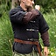 RFB Kurzarm Gürtel gambeson, schwarz - Celtic Webmerchant