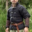 RFB Kurzarm Gürtel gambeson, schwarz - Celtic Webmerchant