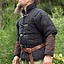 RFB Kurzarm Gürtel gambeson, schwarz - Celtic Webmerchant