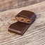 Belt holder for 1 LARP throwing knife, brown - Celtic Webmerchant