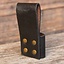 Belt holder for 1 LARP throwing knife, black - Celtic Webmerchant