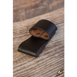 Belt holder for 1 LARP throwing knife, black - Celtic Webmerchant