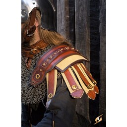 Roman Pauldrons, Pair, LARP - Celtic Webmerchant