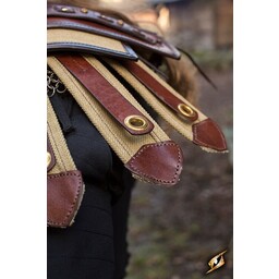 Roman Pauldrons, Pair, LARP - Celtic Webmerchant