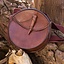 Bolso de cuero redondo, marrón - Celtic Webmerchant