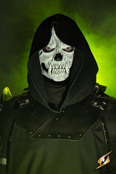 Skull Trophy Mask, wit - Celtic Webmerchant