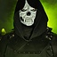 Skull Trophy Mask, silver - Celtic Webmerchant