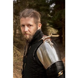 Pauldrons Churburg, polerad - Celtic Webmerchant