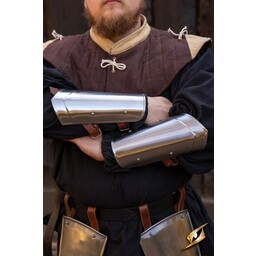 Scout medieval vambraces polished - Celtic Webmerchant