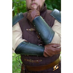 Scout medieval vambraces black - Celtic Webmerchant