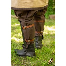 Scout medieval greaves black - Celtic Webmerchant