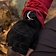 Epic Armoury Suede leather fingerless gloves, black - Celtic Webmerchant