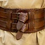 Waist belt Celtic knots, brown - Celtic Webmerchant