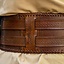 Waist belt Celtic knots, brown - Celtic Webmerchant