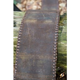 Tailleriem Keltische knopen, bruin - Celtic Webmerchant