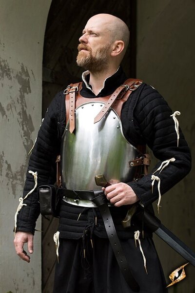Torse Armure Merc, brun - Celtic Webmerchant