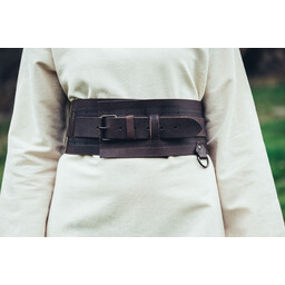 Ceinture viking Sigrid, marron foncé - Celtic Webmerchant