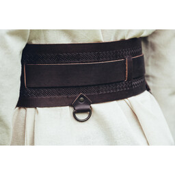 Ceinture viking Sigrid, marron foncé - Celtic Webmerchant