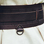 Ceinture viking Sigrid, marron foncé - Celtic Webmerchant