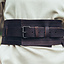 Ceinture viking Sigrid, marron foncé - Celtic Webmerchant