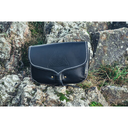Sac celtique triquetra, noir - Celtic Webmerchant