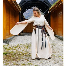 Middelalderlig kjole Begina, naturlig - Celtic Webmerchant