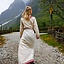 Viking klänning Lagertha, naturröd - Celtic Webmerchant
