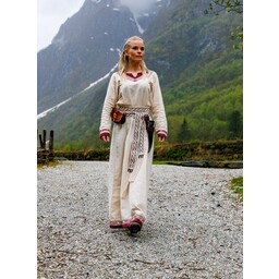 Sukienka Viking Lagertha, naturalna czerwono - Celtic Webmerchant