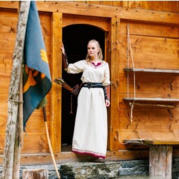 Sukienka Viking Lagertha, naturalna czerwono - Celtic Webmerchant
