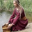 Vroegmiddeleeuwse jurk Aelswith, rood - Celtic Webmerchant