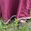 Frühes mittelalterliches Kleid Aelswith, rot - Celtic Webmerchant