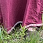 Tidlig middelalder kjole Aelswith, rød - Celtic Webmerchant