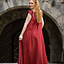 Middelalderlig kjole Clara, rød - Celtic Webmerchant